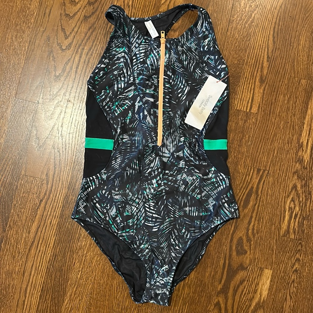 Sweaty Betty Wave Zip Thru Swimsuit